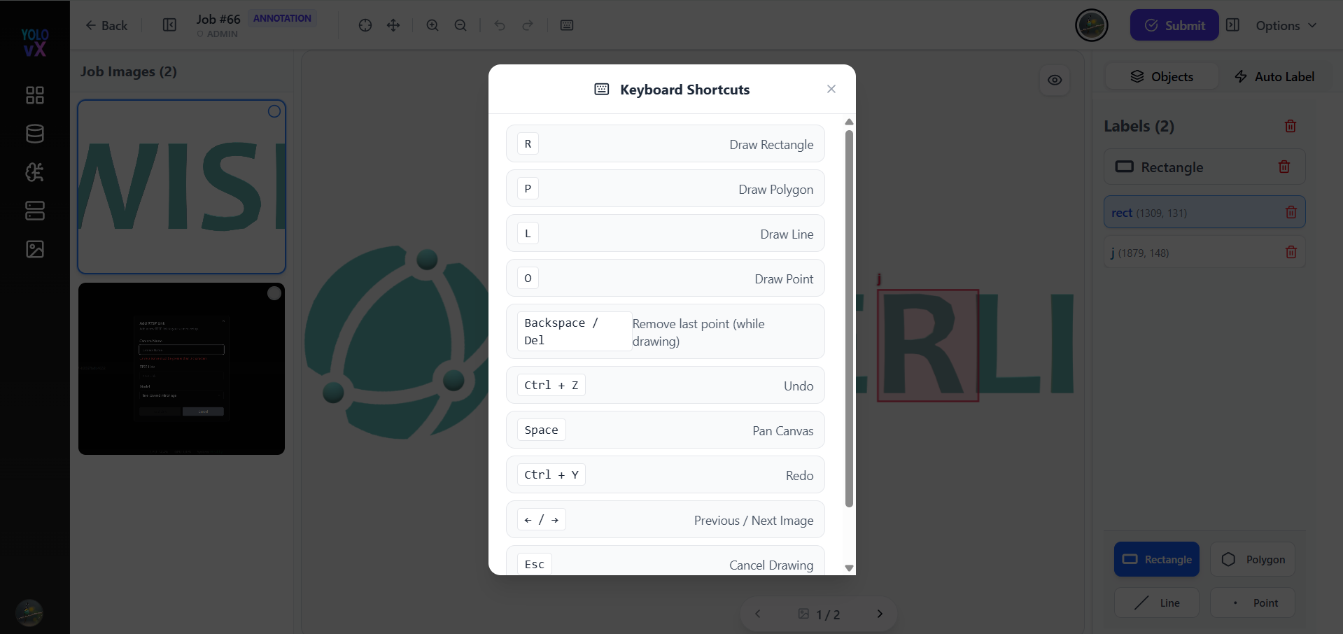 Keyboard Shortcuts