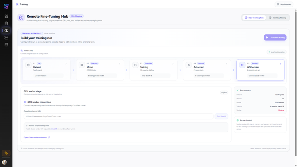 GPU worker settings